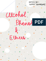 Alcohol Phenol and Ethers