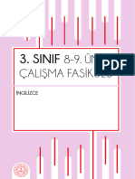 3 Sinif 8 Ve 9 Unite Calisma Fasikulu Ingilizce