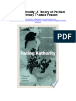 Download Facing Authority A Theory Of Political Legitimacy Thomas Fossen full chapter