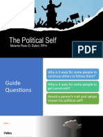 Lesson 9 - The Political Self