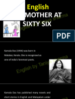 Mother at sixty six English by Taniya mam