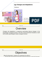 PERT 3 Pregnancy Psychology Changes and Adaptations    