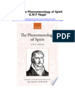 Hegel The Phenomenology of Spirit G W F Hegel Full Chapter
