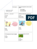 Deneme Sınavı 1.sınıf