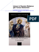 Faith and Science in Russian Religious Thought Teresa Obolevitch Full Chapter