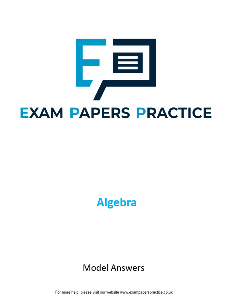 Algebra Mark Scheme | PDF | Sphere | Mathematics