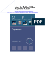 Depression 3Rd Edition Edition Raymond W Lam Full Chapter
