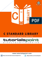 c Standard Library Tutorial