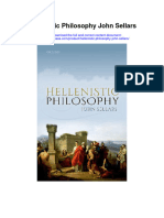 Hellenistic Philosophy John Sellars Full Chapter
