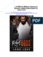 Rebel Boss A BBW Military Romance Heartland Heroes Rebel Autos Book 4 Lana Love All Chapter