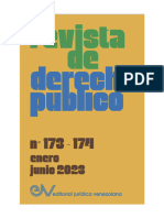 Revista de Derecho Publico Venezuela No173 174 Enero Junio 2023. 15-9-2023