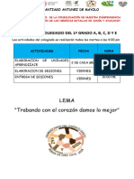 Horario de Colegiado Del 1º Grado