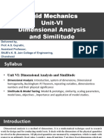 Unit-VI Dimensional Analtsis and Similtute