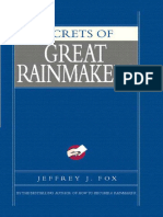 Secrets of Great Rainmakers the Keys to Success and Wealth (Jeffrey J. Fox) (Z-Library)