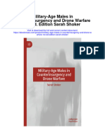 Military Age Males in Counterinsurgency and Drone Warfare 1St Ed Edition Sarah Shoker Full Chapter