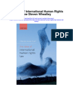 The Idea of International Human Rights Law Steven Wheatley Full Chapter
