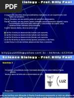 Exercícios Hormônios Vegetais