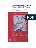 Download Desarrollo Embrionario Keith L Moore T V N Persaud Mark G Torchia full chapter