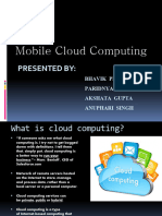 MCC - Cloud Computing