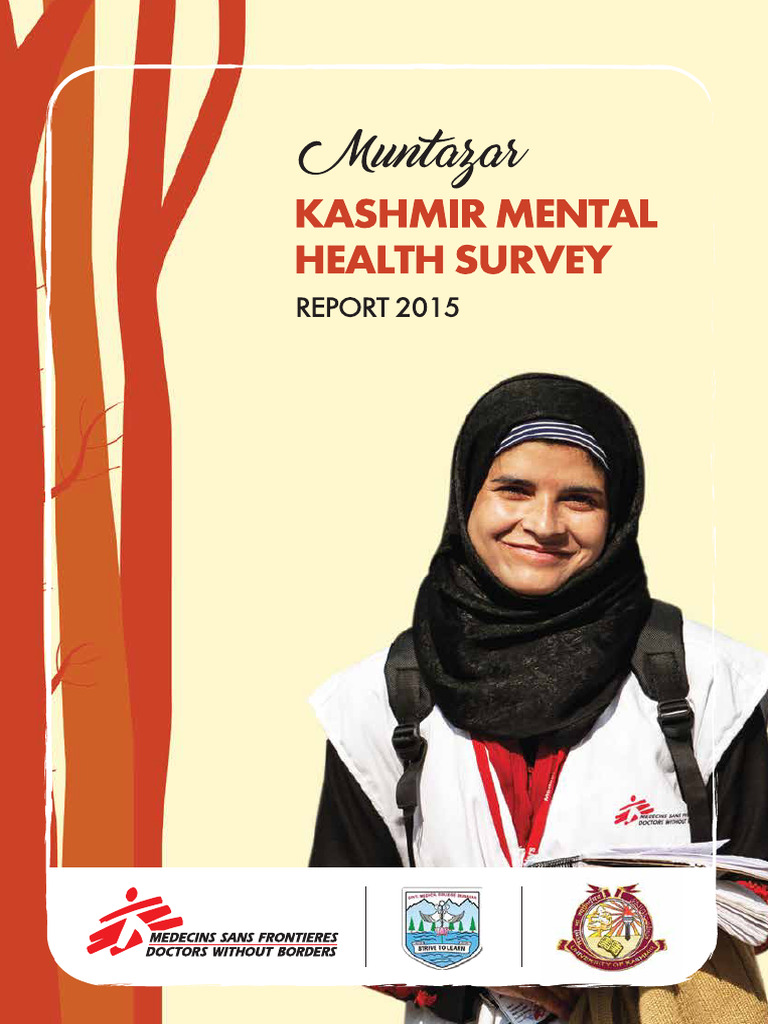 Kashmir Mental Health Survey Report 2015 | PDF | Psychological Trauma ...