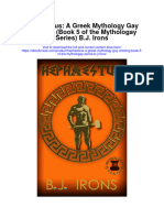 Download Hephaestus A Greek Mythology Gay Retelling Book 5 Of The Mythologay Series B J Irons full chapter