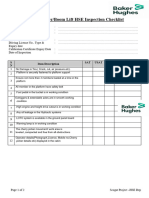 Cherry Picker-Boom Lift HSE Inspection Checklist