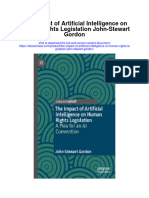 The Impact of Artificial Intelligence On Human Rights Legislation John Stewart Gordon Full Chapter