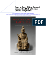 Download Mind And Body In Early China Beyond Orientalism And The Myth Of Holism Edward Slingerland full chapter