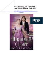 Download Her Hearts Choice Lost Fortunes Found Love Book 3 Rose Pearson full chapter