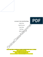 NURS FPX 6030 Assessment 3 Intervention Plan Design