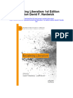 Download Reclaiming Liberalism 1St Edition Edition David F Hardwick all chapter