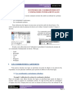 Chapitre 3 Systemes de Coordonnees Et Commandes Fondamentales