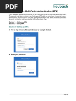 How To Guide - Multifactor Authentication (MFA)