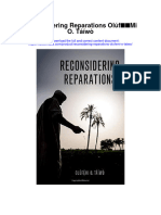Reconsidering Reparations Olufemi O Taiwo All Chapter