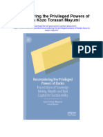 Download Reconsidering The Privileged Powers Of Banks Kozo Torasan Mayumi all chapter