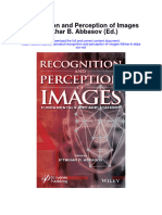 Recognition and Perception of Images Iftikhar B Abbasov Ed All Chapter