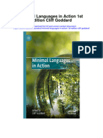 Minimal Languages in Action 1St Edition Cliff Goddard Full Chapter