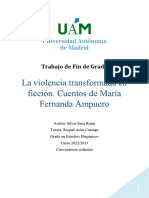 La Violencia Transformada en Ficción. Cuentos de María Fernanda Ampuero - Silvia Sanz Rojas
