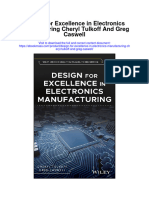 Design For Excellence in Electronics Manufacturing Cheryl Tulkoff and Greg Caswell Full Chapter