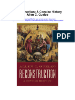 Download Reconstruction A Concise History Allen C Guelzo all chapter