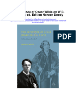 Download The Influence Of Oscar Wilde On W B Yeats 1St Ed Edition Noreen Doody full chapter