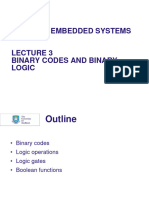 2-Binary Codes and Binary Logic