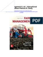 Farm Management 8 Ed International Ed Edition Patricia A Duffy Full Chapter
