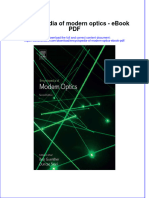 book pdf Encyclopedia Of Modern Optics Pdf full chapter
