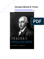 Herders Philosophy Michael N Forster Full Chapter