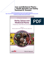 Download Herbs Spices And Medicinal Plants Processing Health Benefits And Safety Mohammad B Hossain full chapter