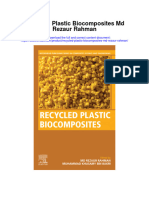 Recycled Plastic Biocomposites MD Rezaur Rahman All Chapter