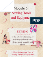 Module 6 Sewing Tools and Equipment