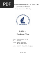 (REPORT) LAB - 2 - Decision - Tree