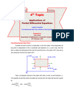 4 Topic: Applications of Partial Differential Equations